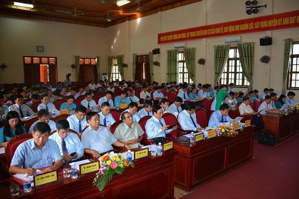 Hội đồng Nhân dân huyện Kỳ Anh: Khai mạc trọng thể Kỳ họp thứ 4, HĐND  huyện khóa XIX.