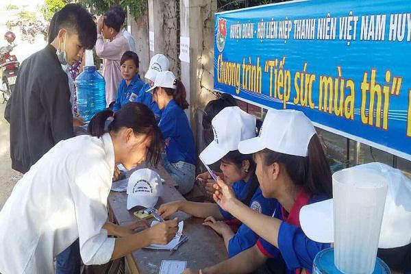 Tuổi trẻ Kỳ Anh đồng hành tiếp sức “ Mùa thi”