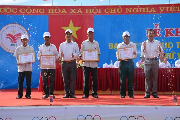 Xã Kỳ Giang: Khai mạc Đại hội Thể dục Thể thao lần thứ VIII  năm 2017.