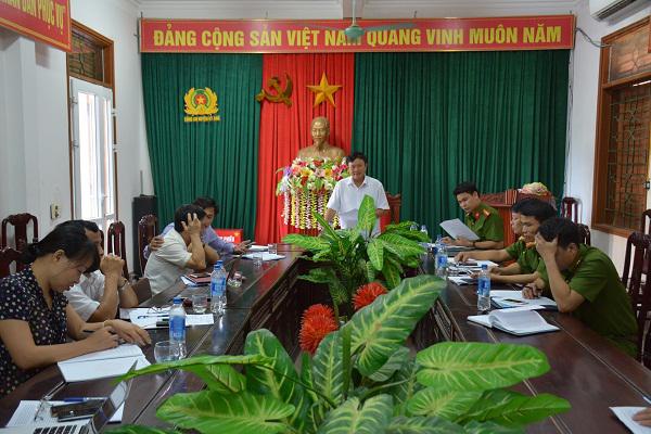 Hội đồng Nhân dân huyện Kỳ Anh: Khảo sát tình hình thực hiện Nghị quyết số 30/2012/NQ-HĐND về công tác đảm bảo an ninh, trật tự xã hội và trật tự an toàn giao thông năm 2012 và những năm tiếp theo.
