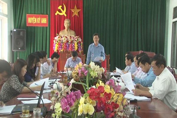 Ban Dân vận Huyện ủy Kỳ Anh: Hội nghị triển khai kế hoạch xây dựng tuyến đường “Xanh - Sạch - Đẹp - An toàn”.