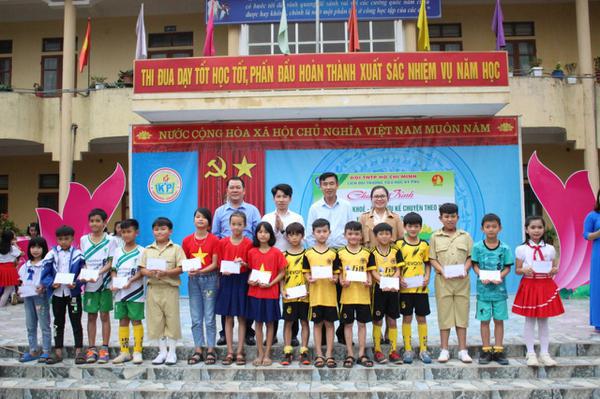 Sôi nổi ngày hội “thiếu nhi vui khỏe, tiến bước lên đoàn”