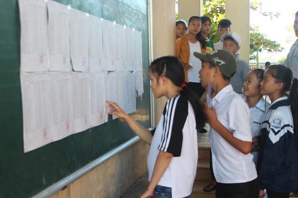1.169 em học sinh ở huyện Kỳ Anh  bước vào kỳ thi tuyển sinh lớp 10 Trung học Phổ thông.