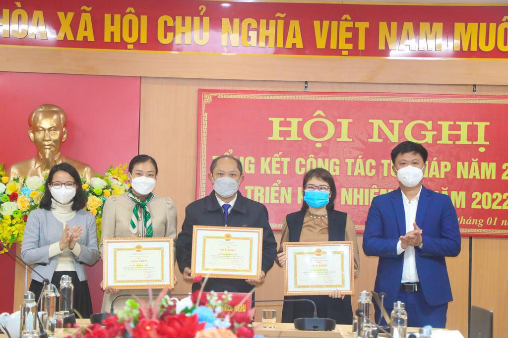 Tổng kết công tác Tư pháp năm 2021 và triển khai nhiệm vụ năm 2022