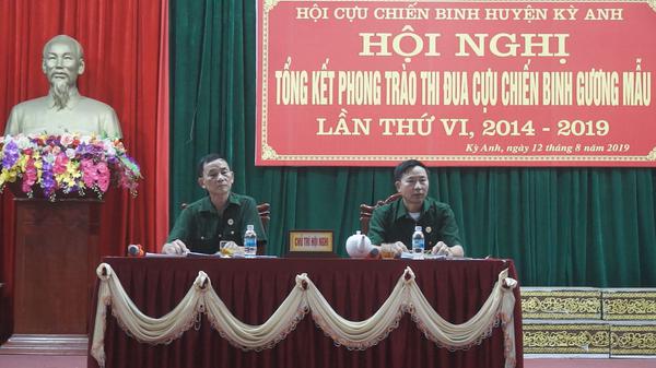 Tổng kết phong trào thi đua “Cựu chiến binh gương mẫu” lần thứ VI, giai đoạn 2014 - 2019.