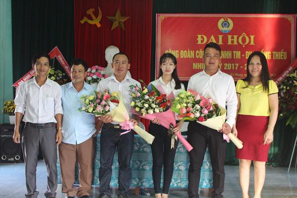 Công đoàn Công ty TNHH- TMDV Hồng Thiều: Đại hội Công đoàn nhiệm kỳ 2017 - 2022.