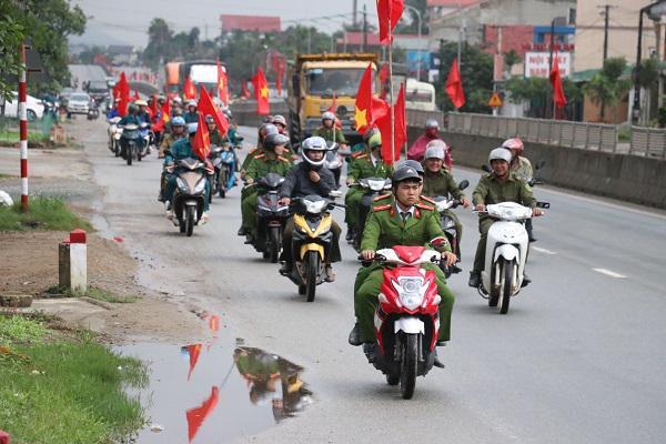 Ra quân mở đợt cao điểm tấn công trấn áp tội phạm đảm bảo ANTT bảo vệ tết nguyên đán Kỷ Hợi 2019, Sơ kết thực hiện Nghị định 77 của Chính phủ.