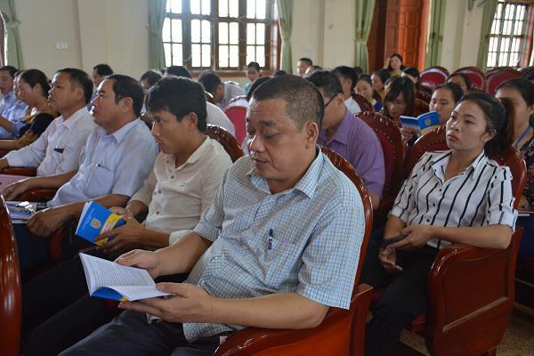 Tập huấn pháp luật về Đấu giá tài sản và chính sách Bảo hiểm xã hội, Bảo hiểm y tế.