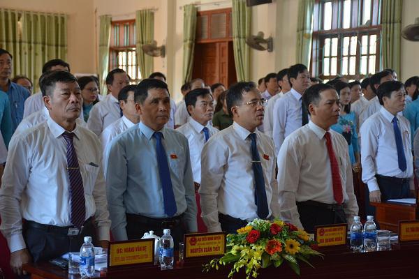 Hội đồng Nhân dân huyện Kỳ Anh: Khai mạc Kỳ họp thứ 6, Hội đồng Nhân dân huyện khóa XIX.