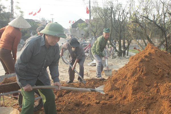 Các địa phương ở huyện Kỳ Anh chung tay xây dựng Nông thôn mới.