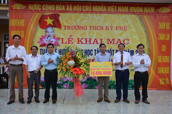Trường Trung học Cơ sở Kỳ Phú khai mạc tuần lễ hưởng ứng học tập suốt đời năm học 2018.