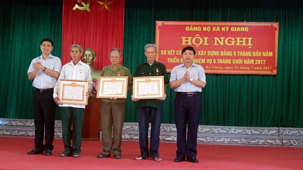 Sáu tháng đầu năm 2017, phong trào xây dựng nông thôn mới ở  xã Kỳ Giang thực sự khởi sắc
