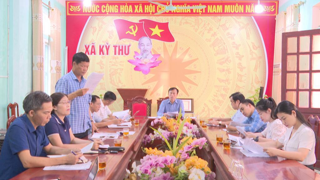 Giám sát công tác quản lý đất đai giai đoạn 2020 - 2023 tại xã Kỳ Thư