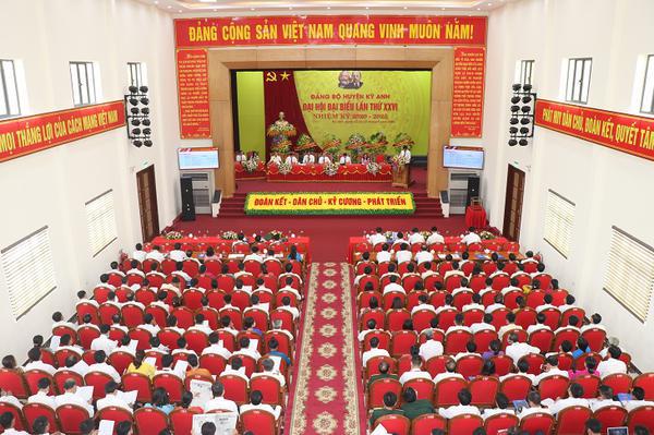 Phiên Trù bị Đại hội đại biểu Đảng bộ Huyện Kỳ Anh lần thứ XXVI (nhiệm kỳ 2020 – 2025)