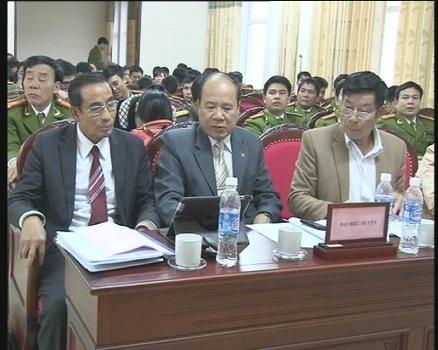 Hội nghị tổng kết công tác công an năm 2014- triển khai nhiệm vụ năm 2015.