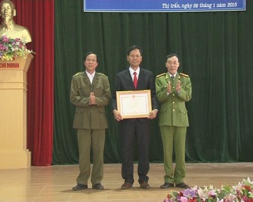 UBND Thị trấn: Hội nghị tổng kết công tác QP – AN năm 2014; Triển khai nhiệm vụ năm 2015.
