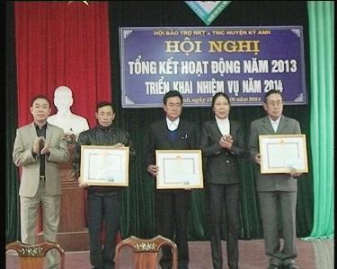 Hội bảo trợ Người khuyết tật huyện tổ chức hội nghị tổng kết công tác hội năm 2013